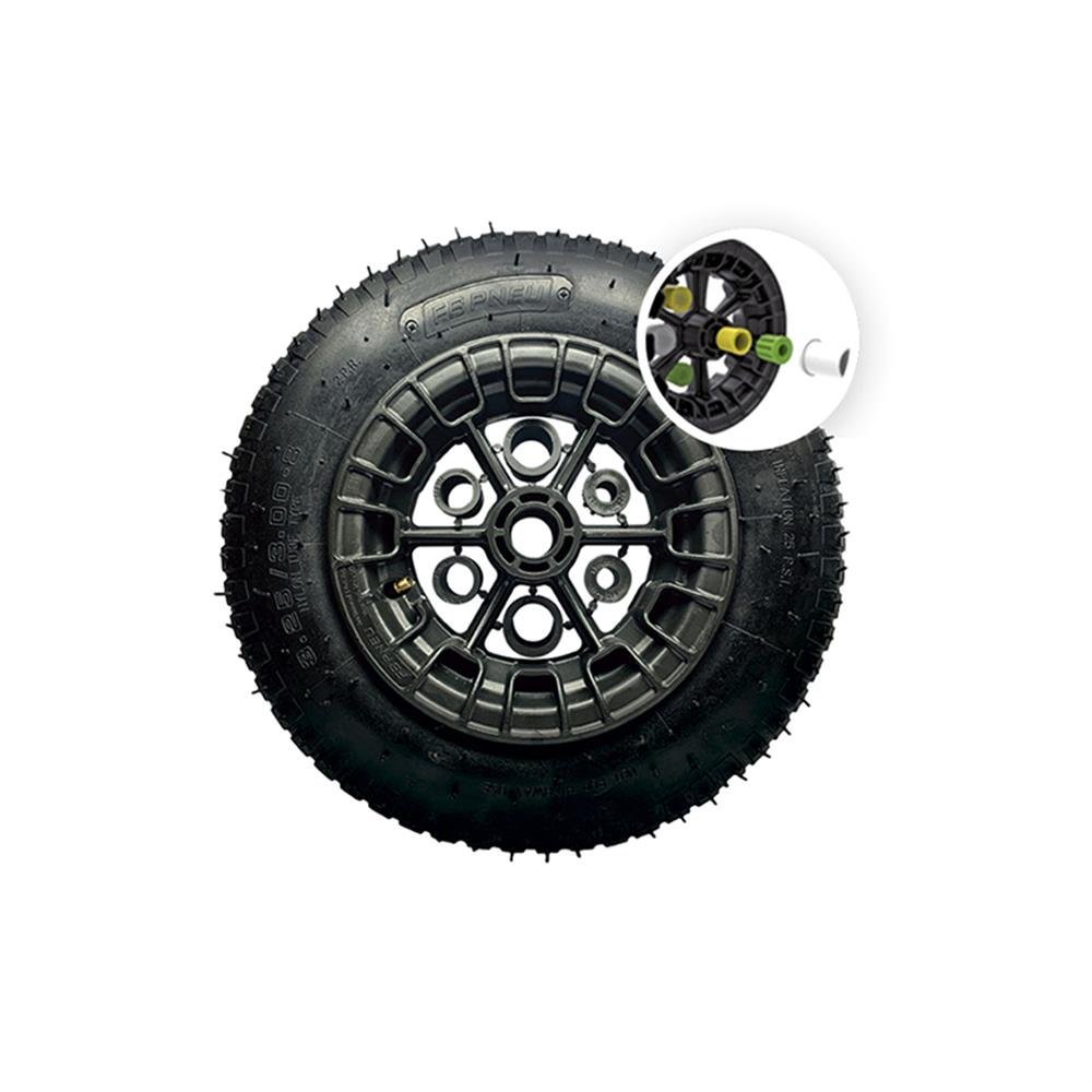 RODA CARRINHO COMP 3.25X8 GAL