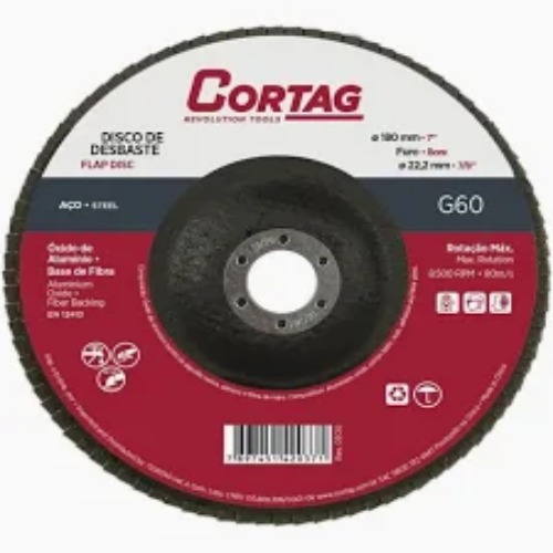 DISCO FLAP 7" G60 CORTAG
