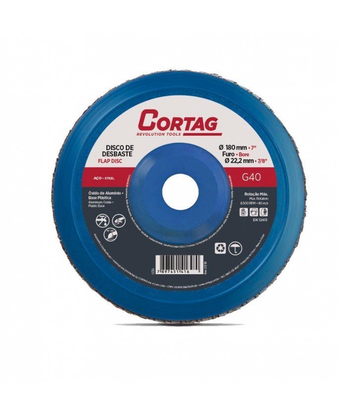 DISCO FLAP 7" G80 CORTAG.
