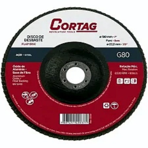 DISCO FLAP 7" G80 CORTAG.