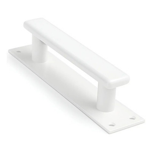 PUXADOR DE PORTA (UND) 150MM RETO BRANCO JOCEC