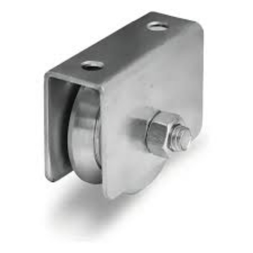 ROLDANA SUPORTE FECHADO V 2" C/ PARAFUSO